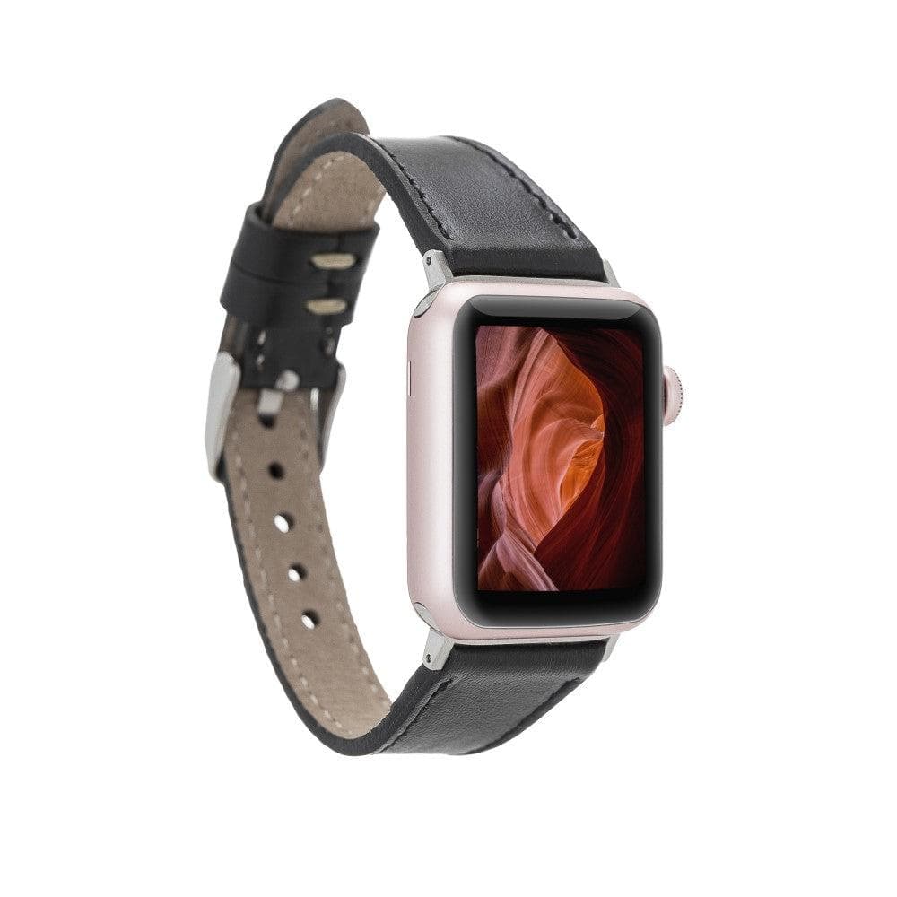 Ripon Classic Slim Apple Watch Leather Straps-0