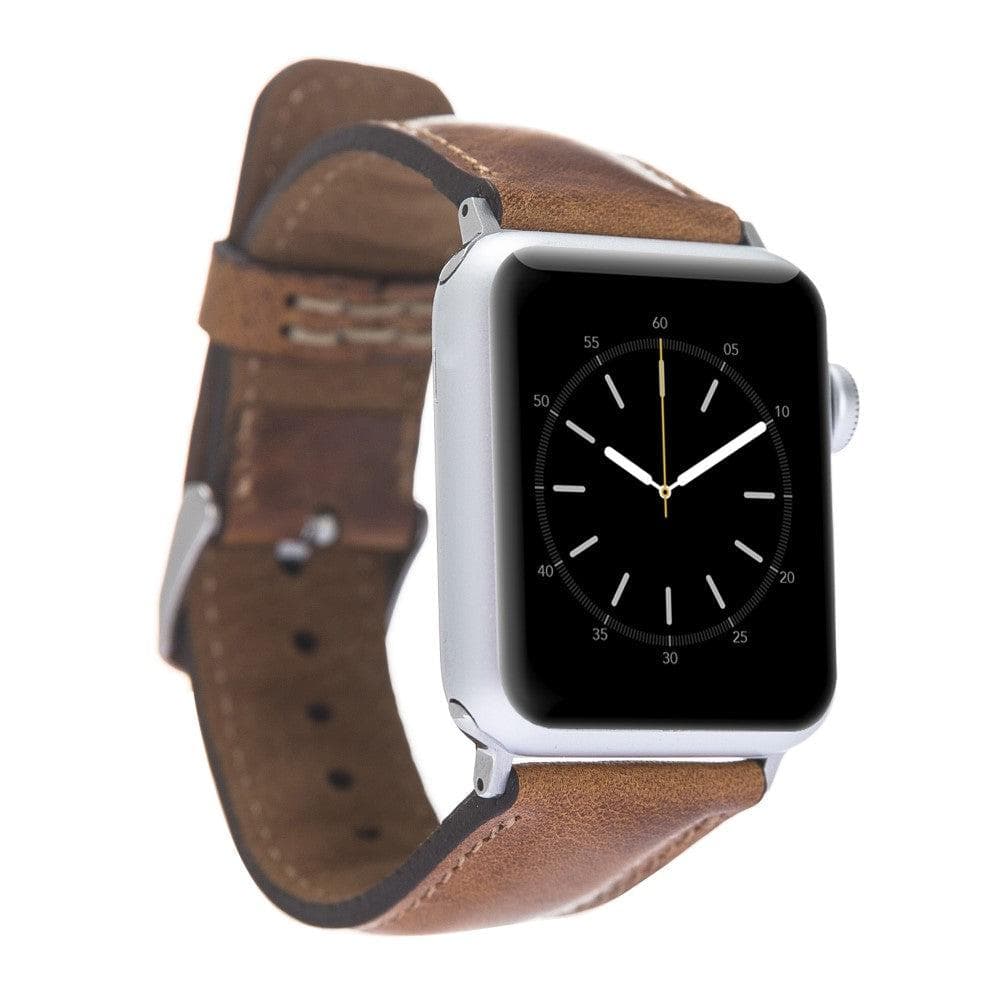 Ripon Classic Slim Apple Watch Leather Straps-10