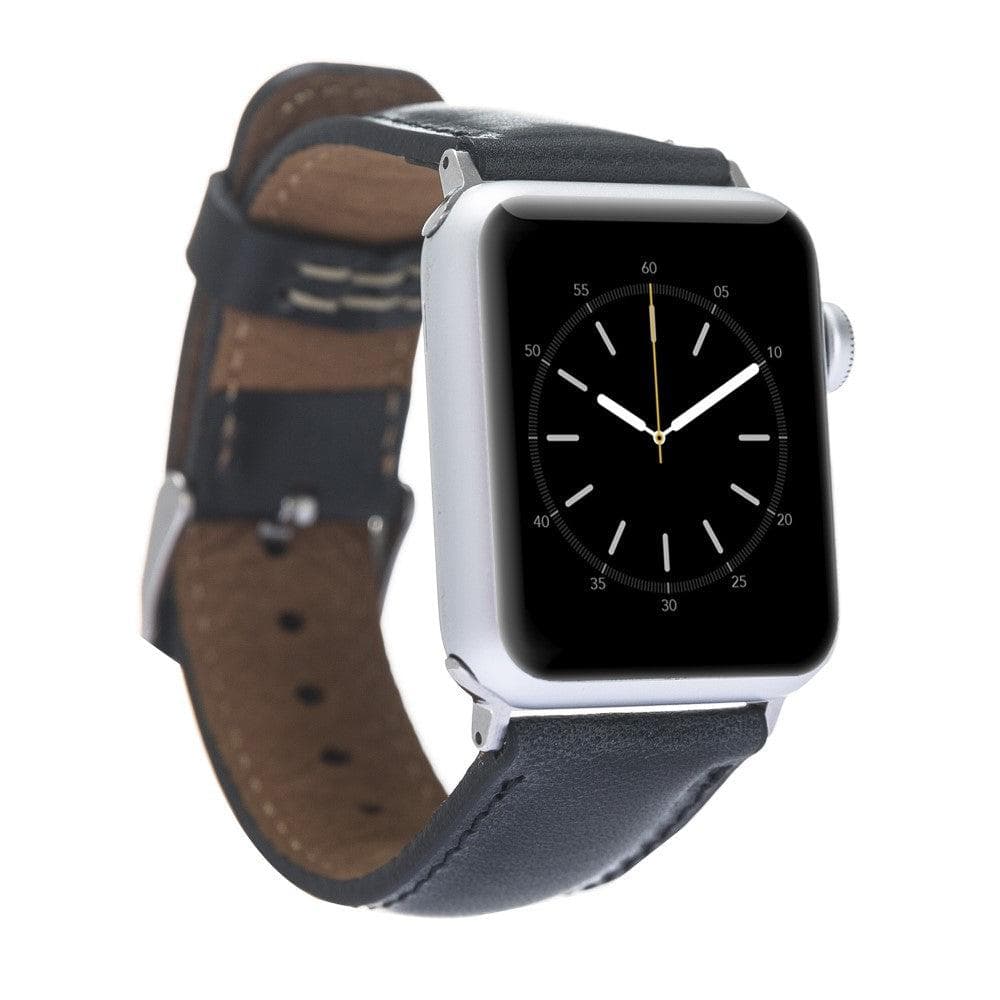 Ripon Classic Slim Apple Watch Leather Straps-11